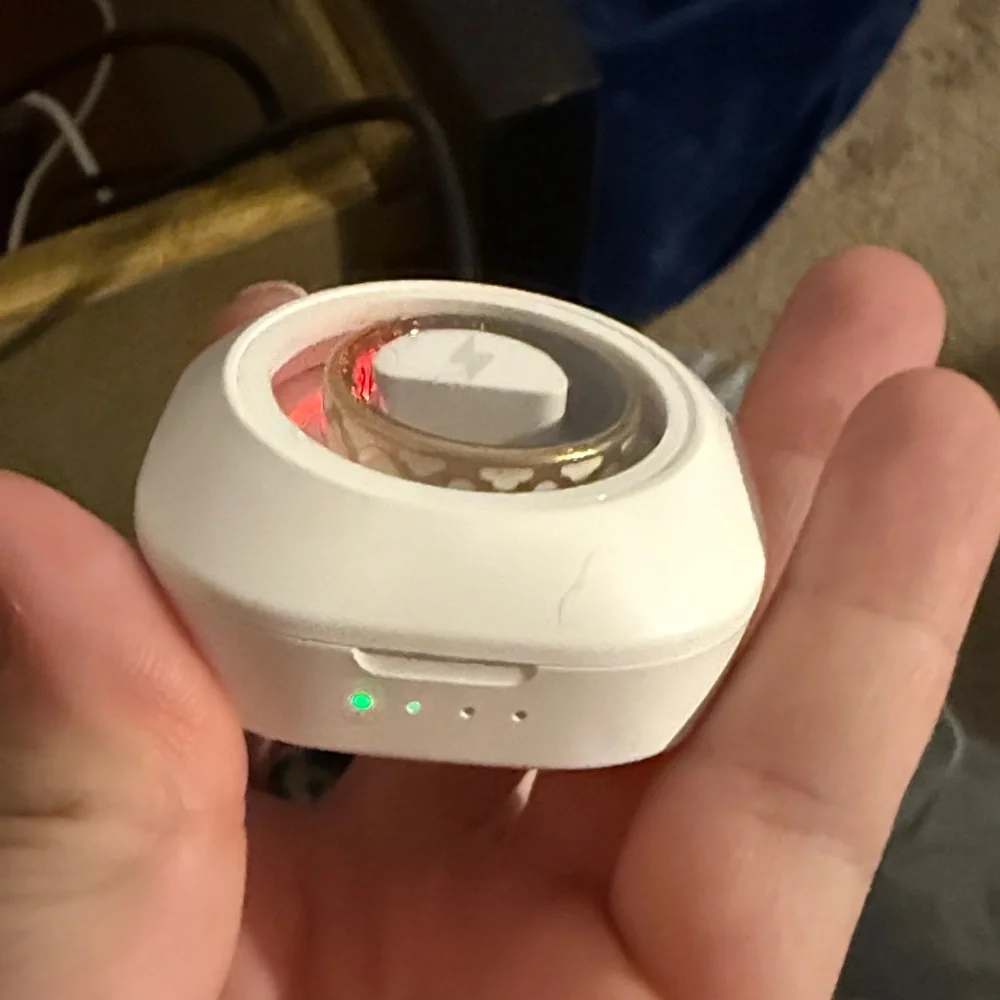 White Smart Wearable Device